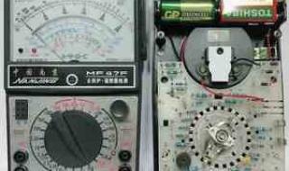 万用表测电阻一直跳怎么回事 指针万用表测电阻