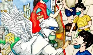 我心中的英雄儿童画 我心中的英雄儿童画